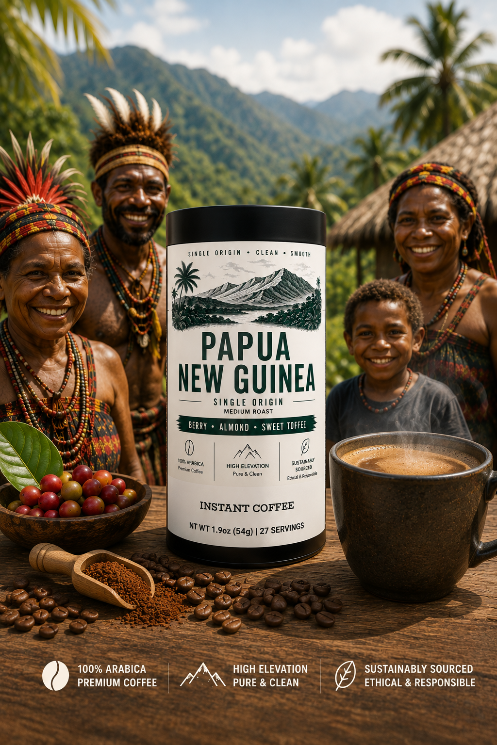 INSTANT MEDIUM ROAST COFFEE