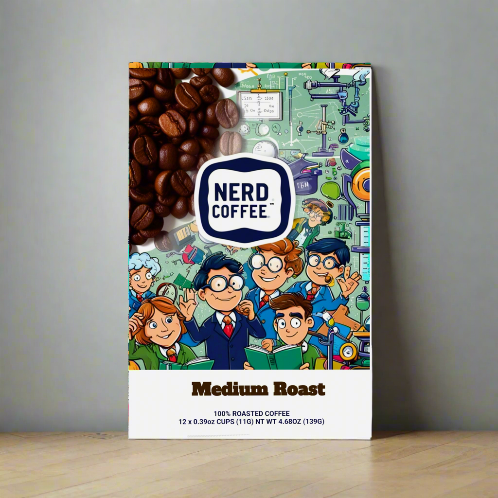 NERD Medium Roast pods