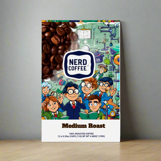 NERD Medium Roast pods