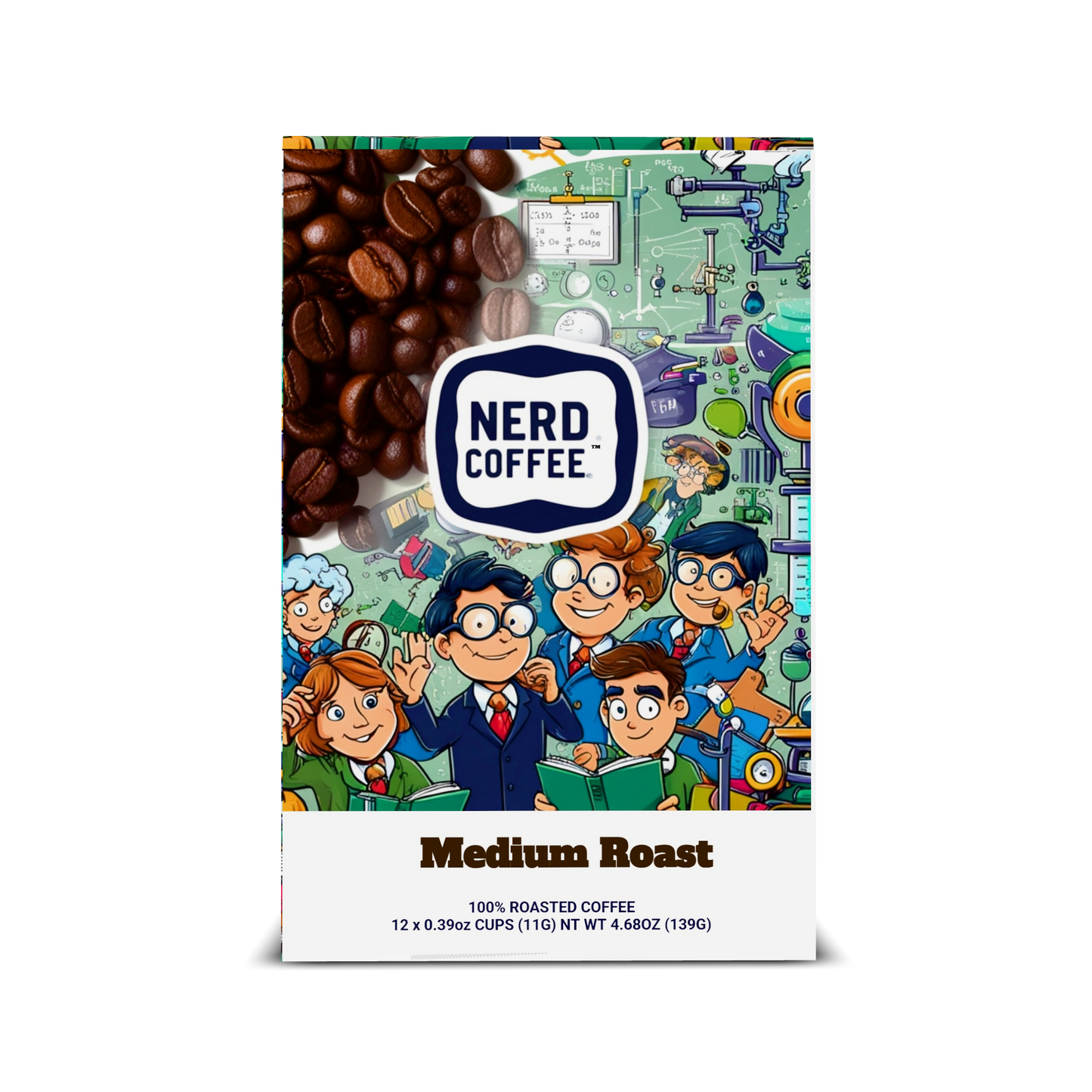 NERD Medium Roast pods