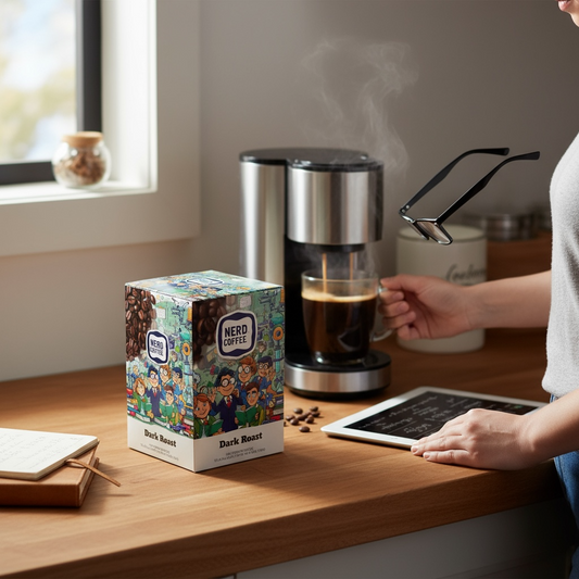 Nerd Dark roast pods