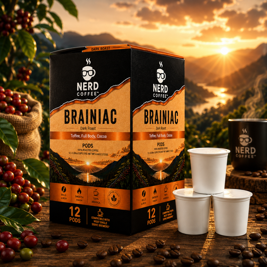 Nerd Dark roast pods