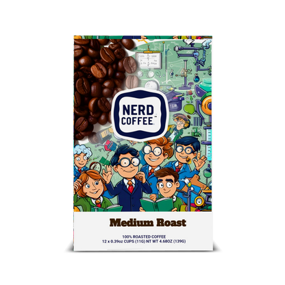 NERD Medium Roast pods