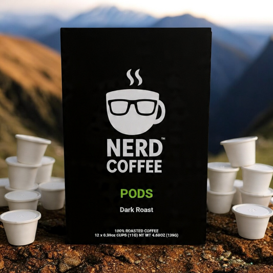 Nerd Dark roast pods
