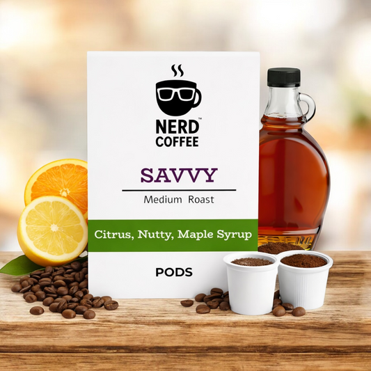 NERD Medium Roast pods