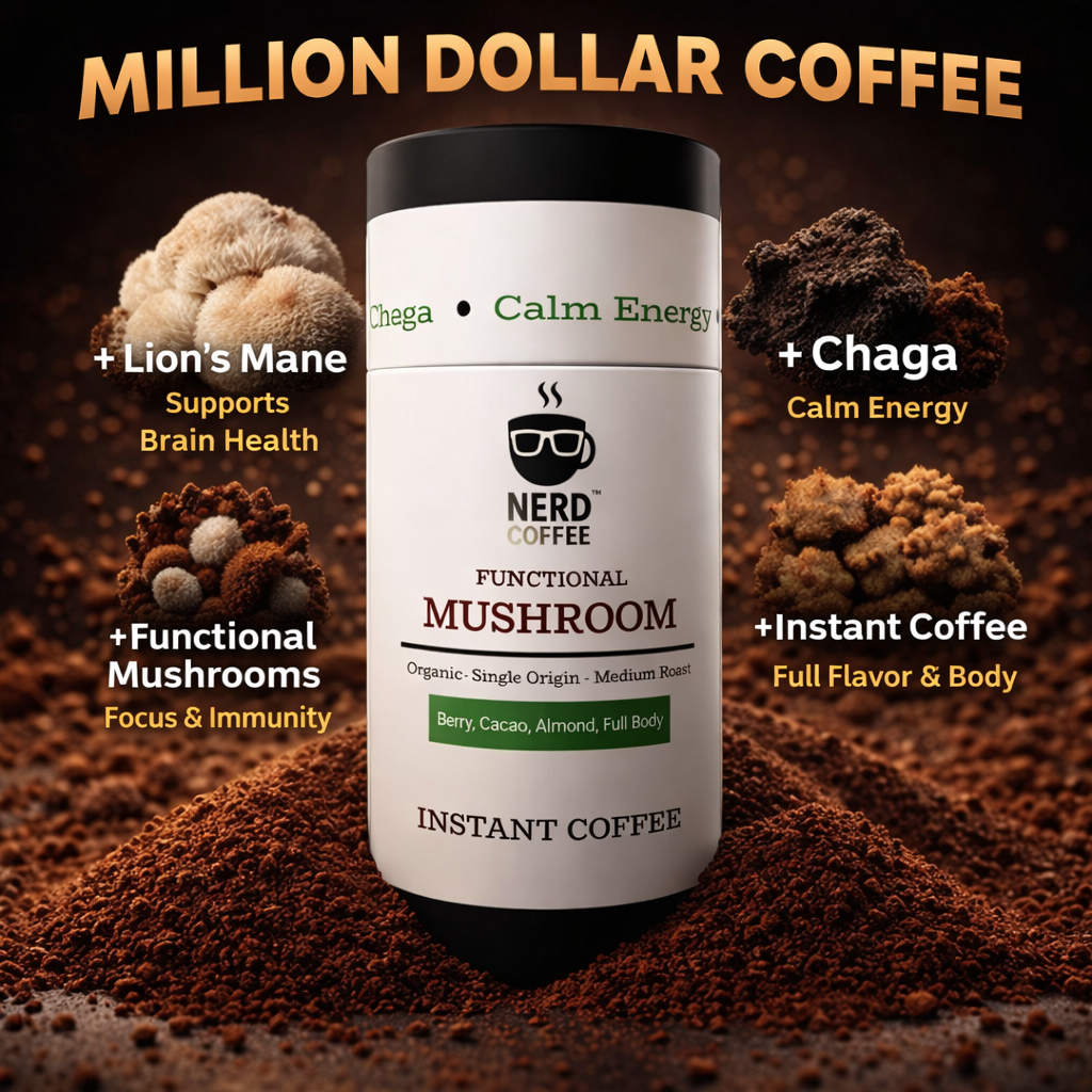 INSTANT MUSHROOM COFFEE