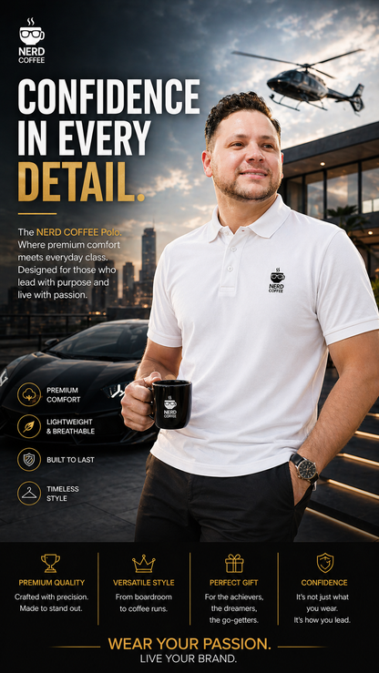 Unisex pique polo shirt